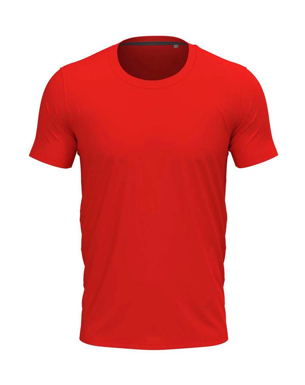 Stretch-T for men Scarlet Red