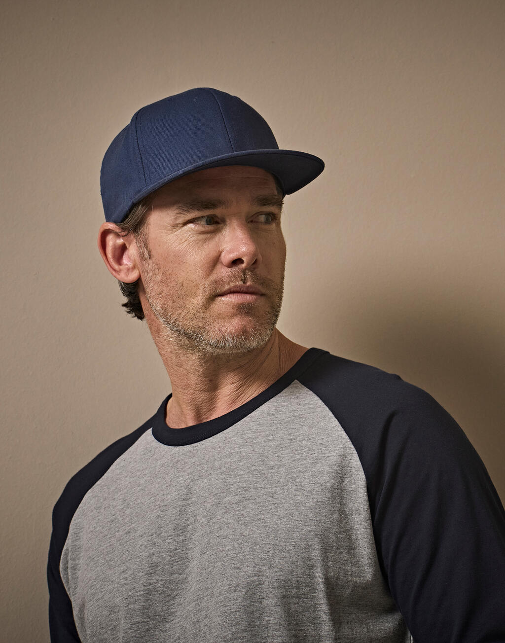  Tee Jays Camiseta Baseball manga Largaotro