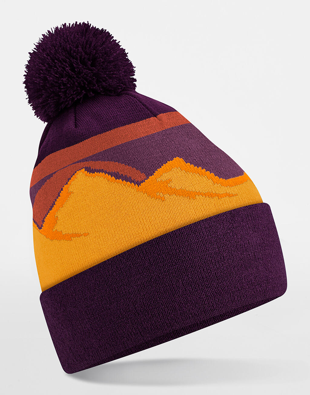 Gorro con pompón picos montañosos Desert Peaks