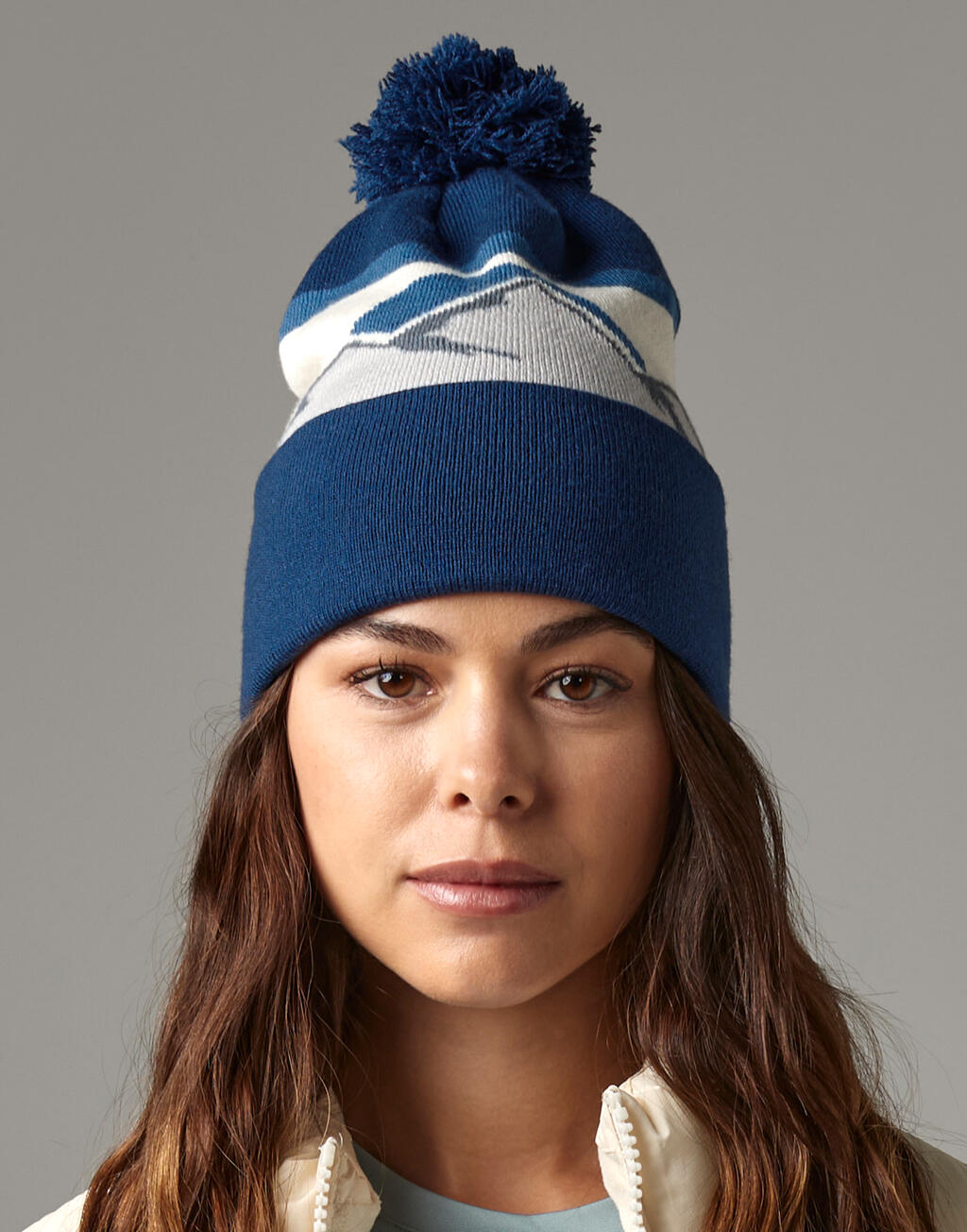  Beechfield Gorro con pompón picos montañososotro