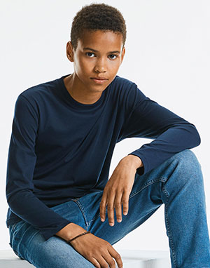 Russell Europe Camiseta HD manga larga niño