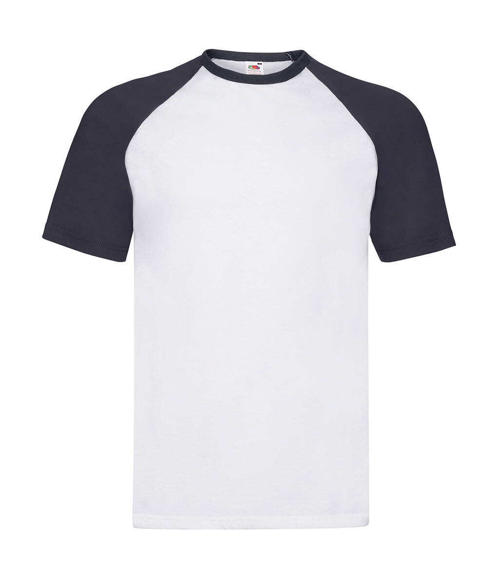 Camiseta Baseball White/Deep Navy