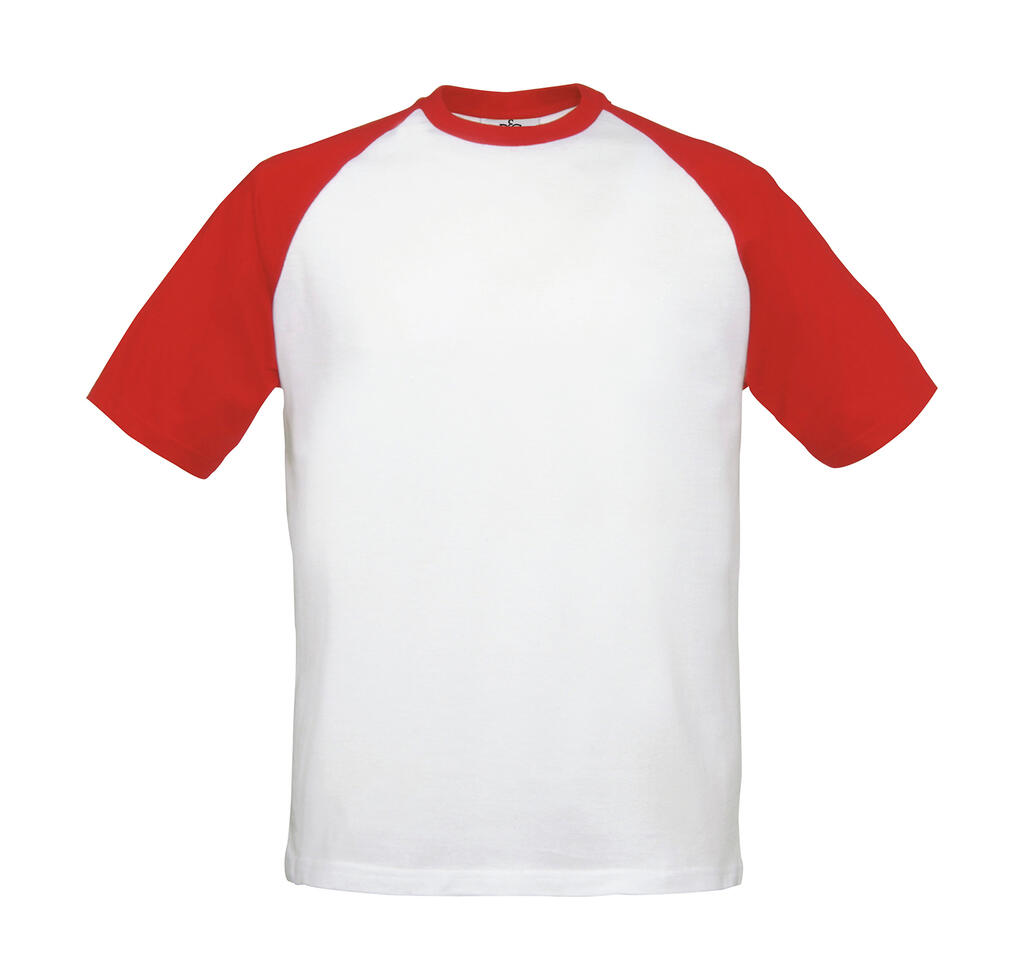 Camiseta Base-Ball White/Red