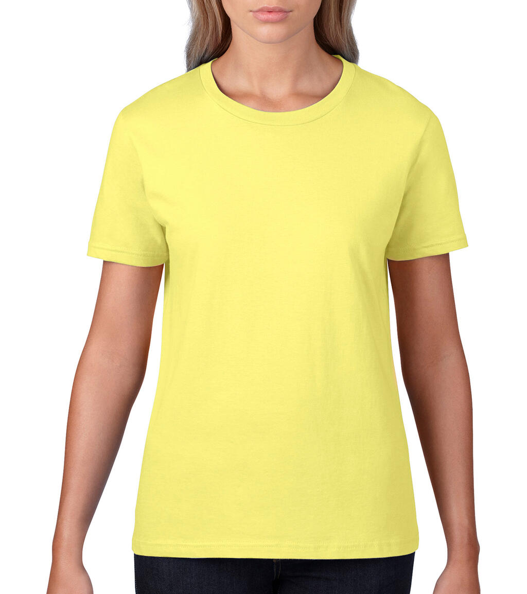 Camiseta algodón Premium mujer Cornsilk