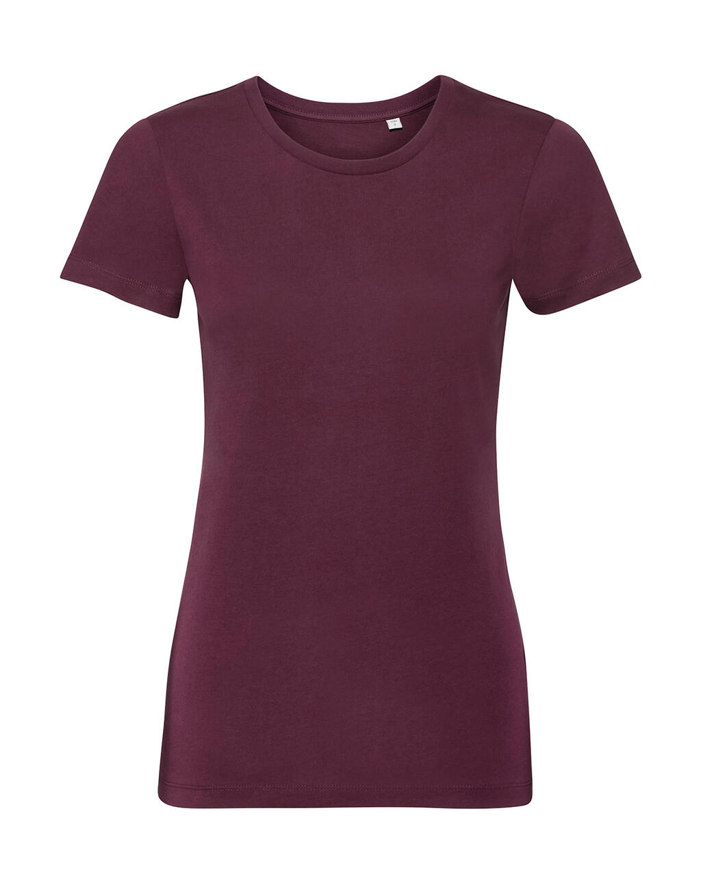 Camiseta orgánica Authentic Pure mujer Burgundy