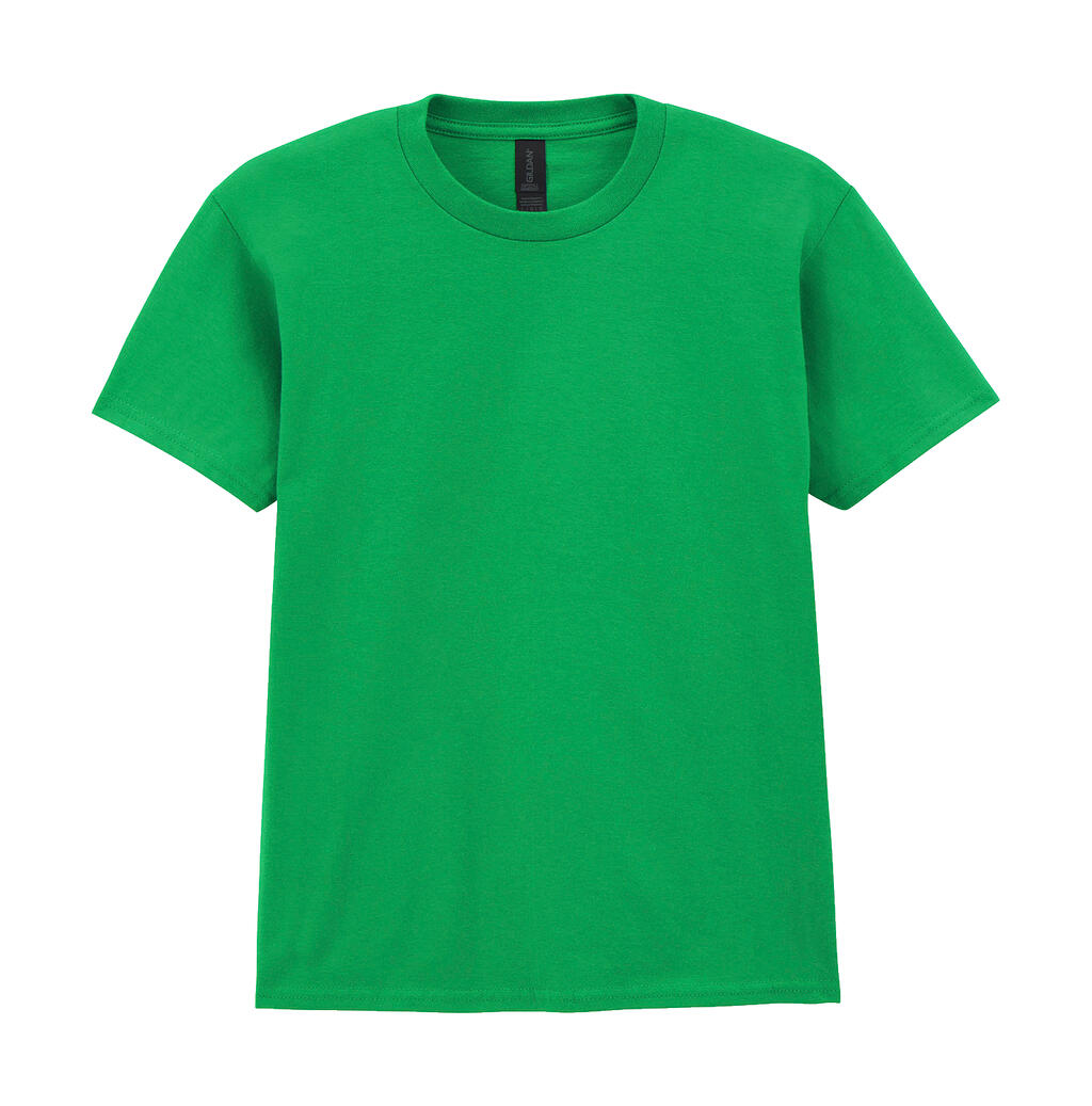 Camiseta Softstyle peso medio niños Irish Green