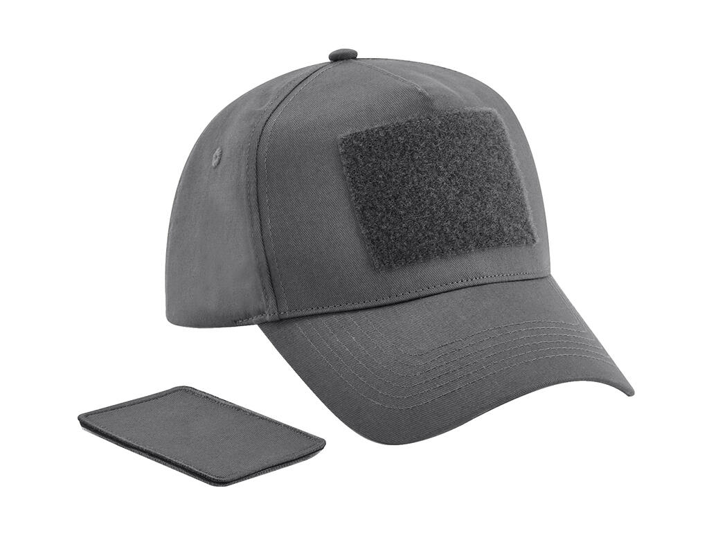 Gorra 5 paneles Parche intercambiable Graphite Grey