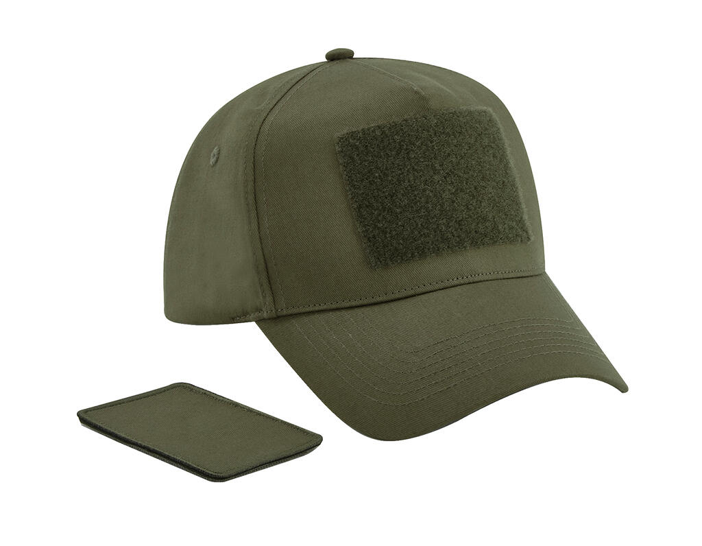 Gorra 5 paneles Parche intercambiable Military Green
