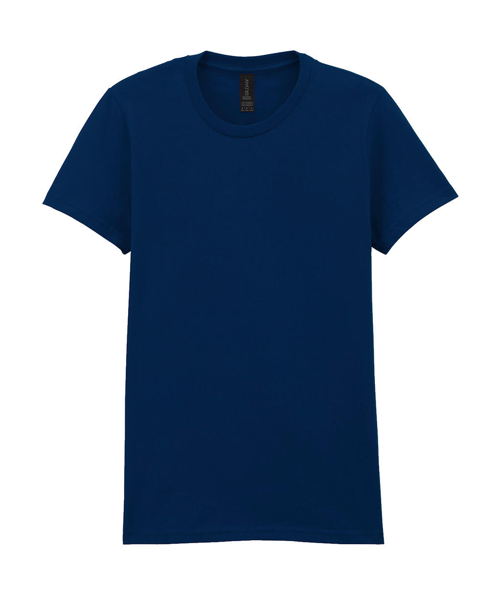 Camiseta Softstyle peso medio mujer Navy