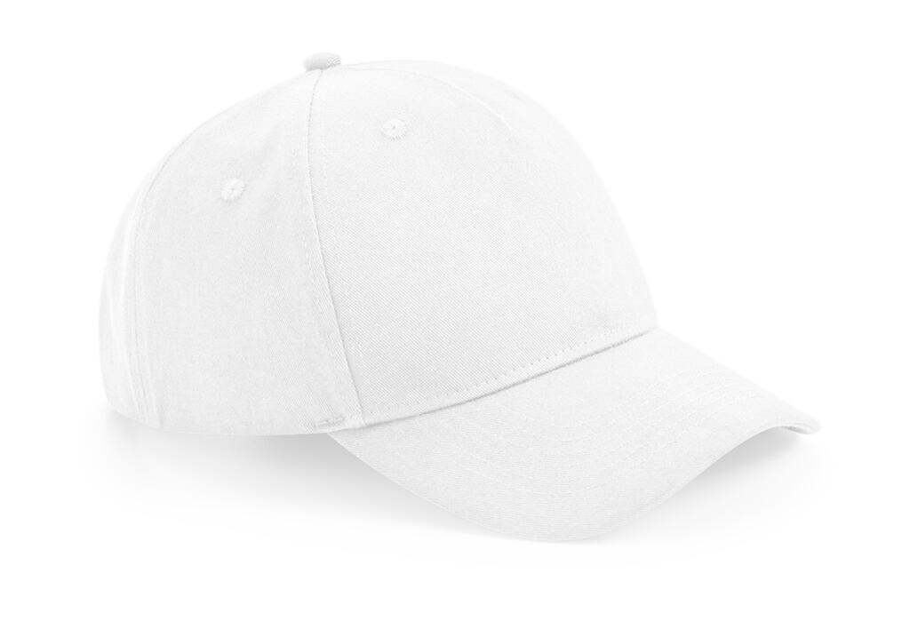Gorra Orgánica 5 paneles White