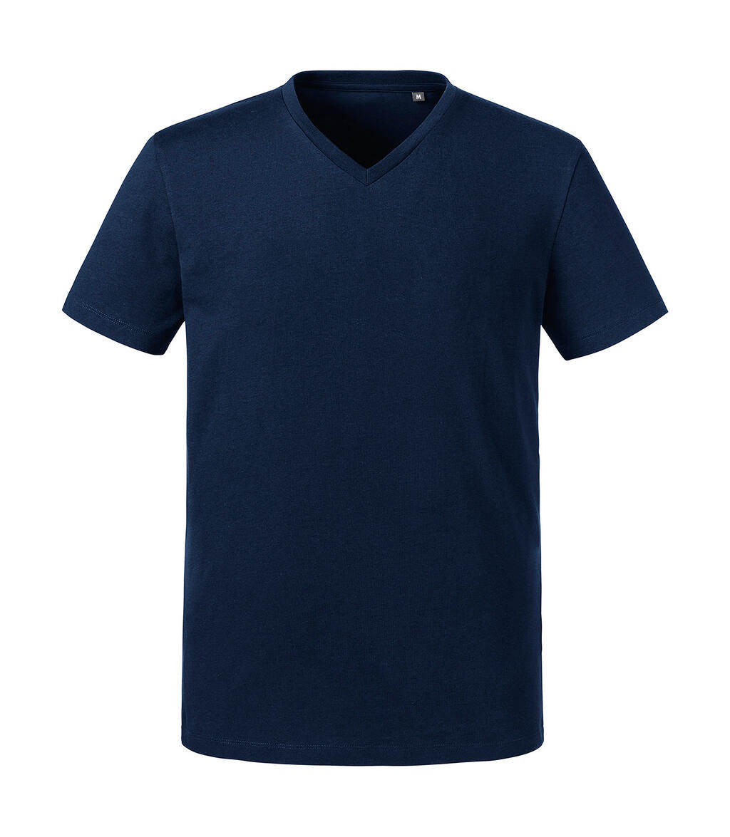 Camiseta orgánica Pure cuello V hombre  French Navy