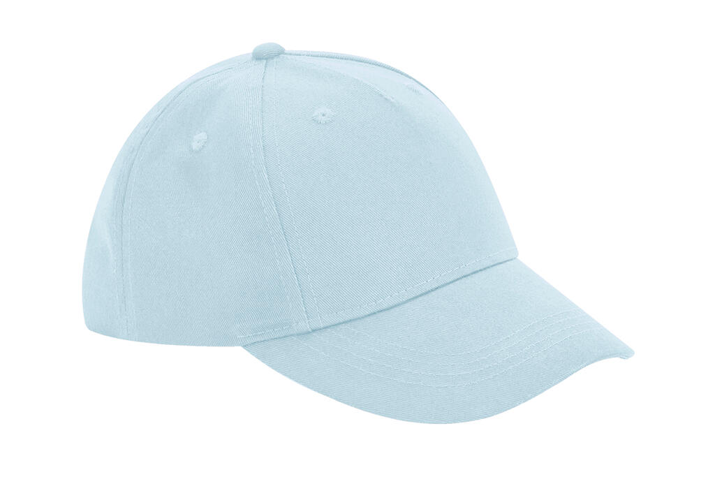 Gorra Orgánica 5 paneles Junior Powder Blue