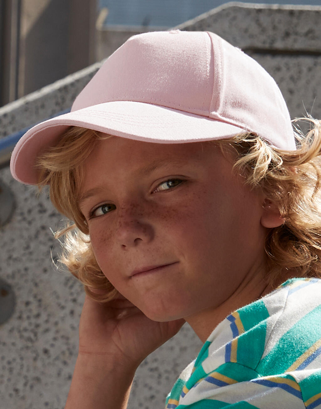  Beechfield Gorra Orgánica 5 paneles Juniorotro