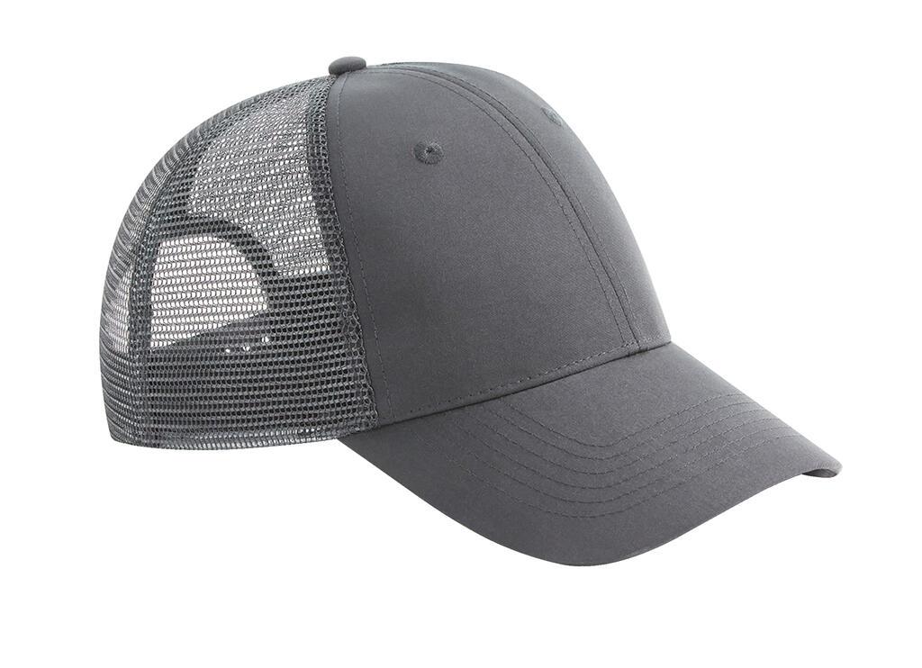 Gorra 6 paneles reciclada urbanwear Graphite Grey