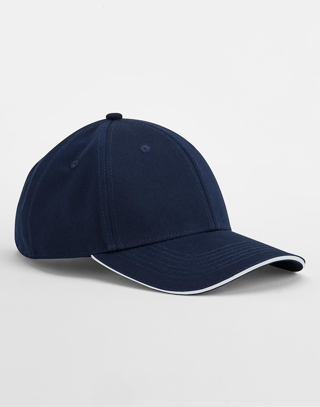 Gorra.EarthAware® Clas. Algodón org. Sandwich P. French Navy/White