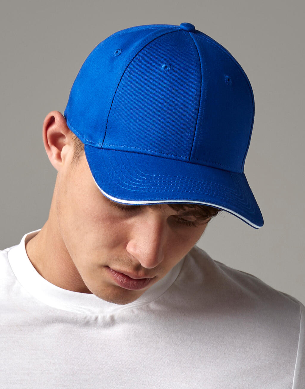  Beechfield Gorra.EarthAware® Clas. Algodón org. Sandwich P.otro