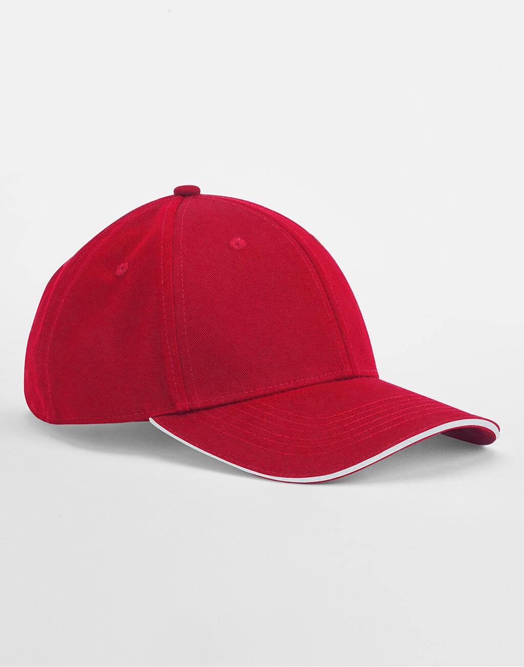 Gorra.EarthAware® Clas. Algodón org. Sandwich P. Classic Red/White