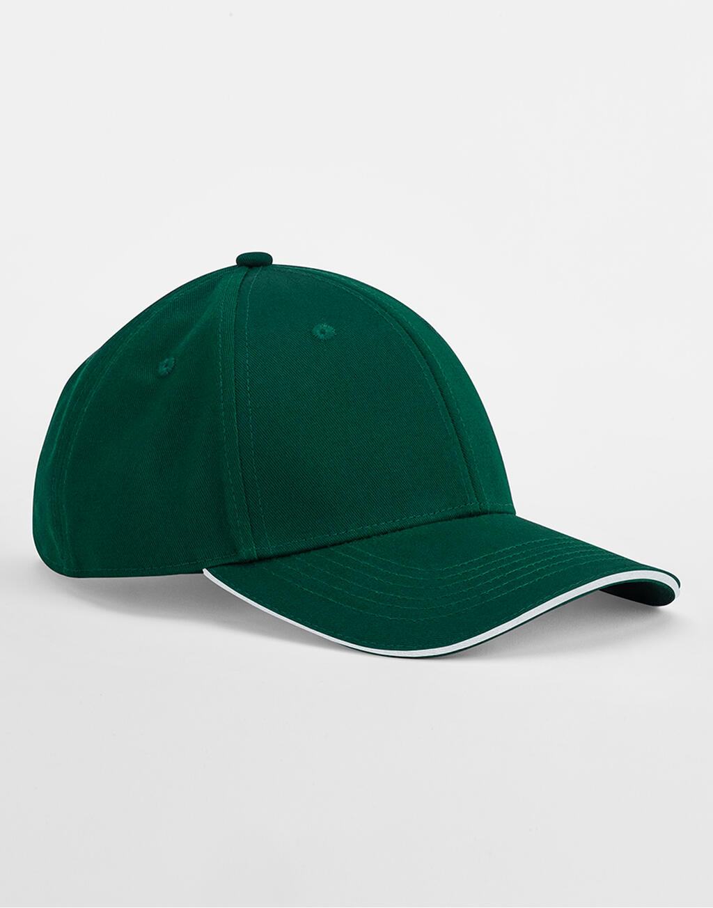 Gorra.EarthAware® Clas. Algodón org. Sandwich P. Bottle Green/White