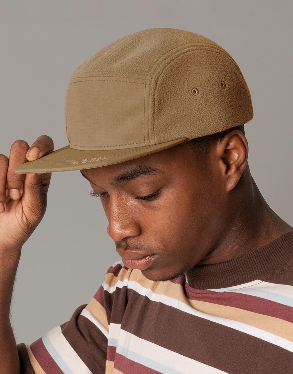  Beechfield Gorra reciclada Fleece Outdoor Camperotro