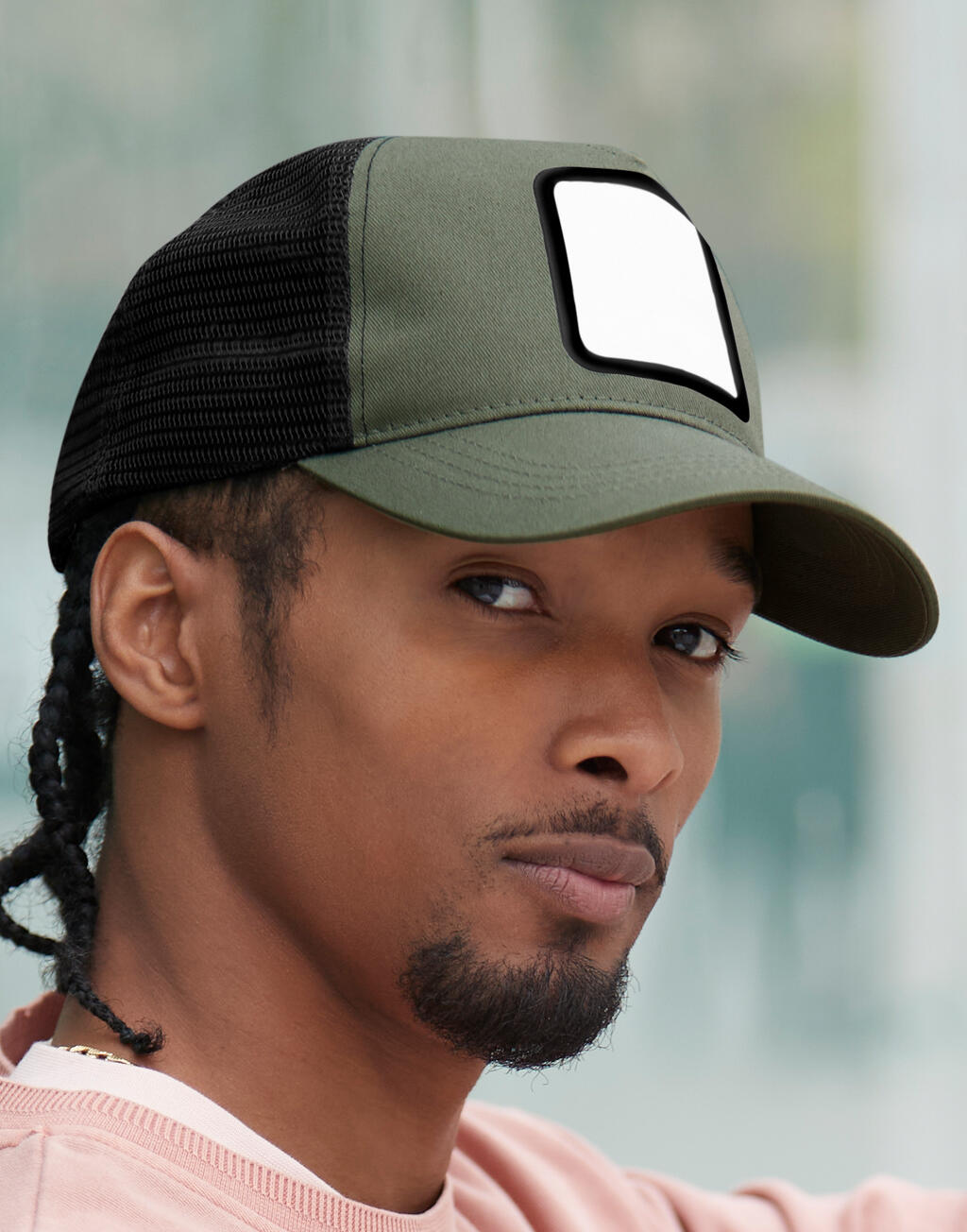  Beechfield Gorra Trucker de 5 paneles Appliqué Patch