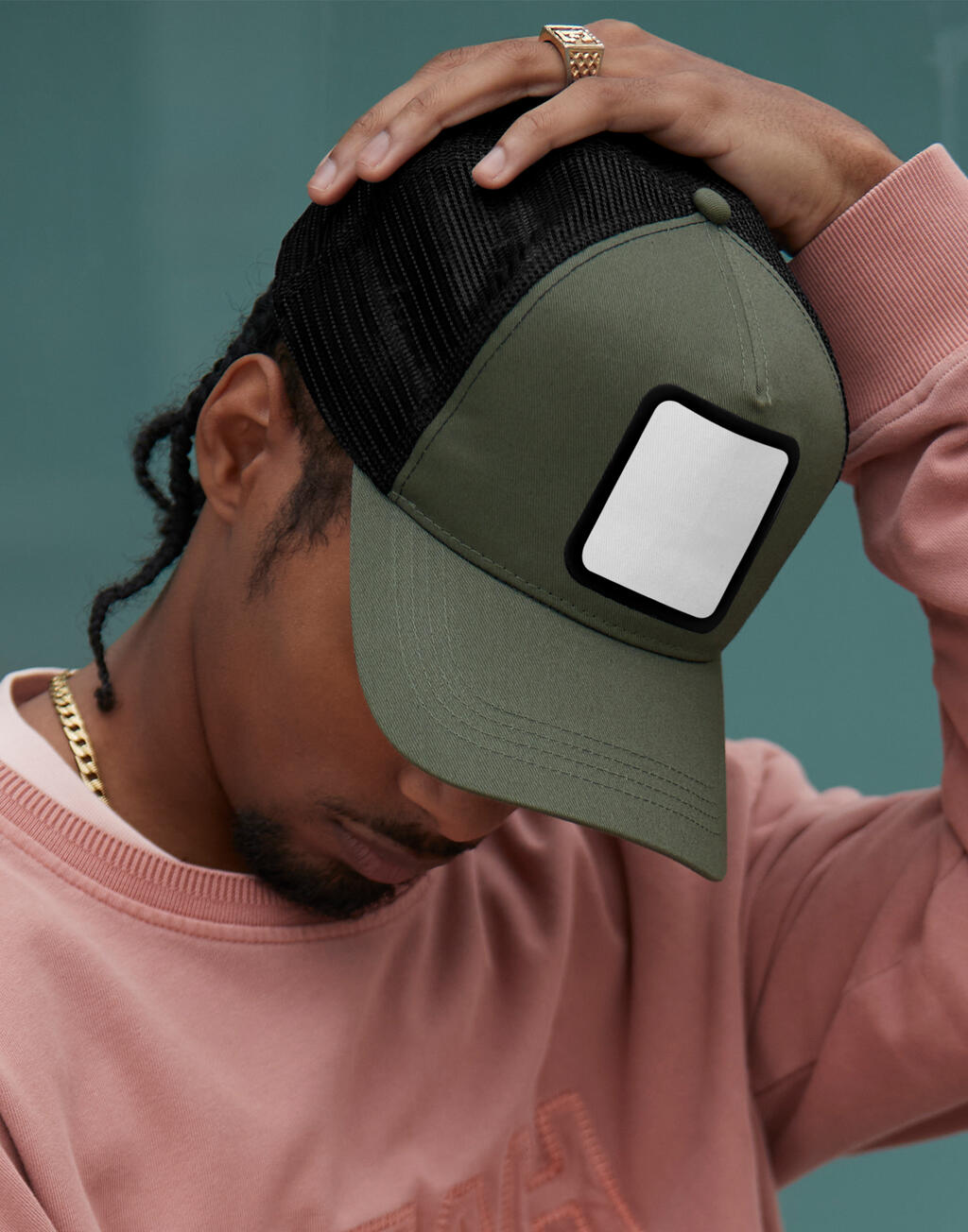  Beechfield Gorra Trucker de 5 paneles Appliqué Patchotro