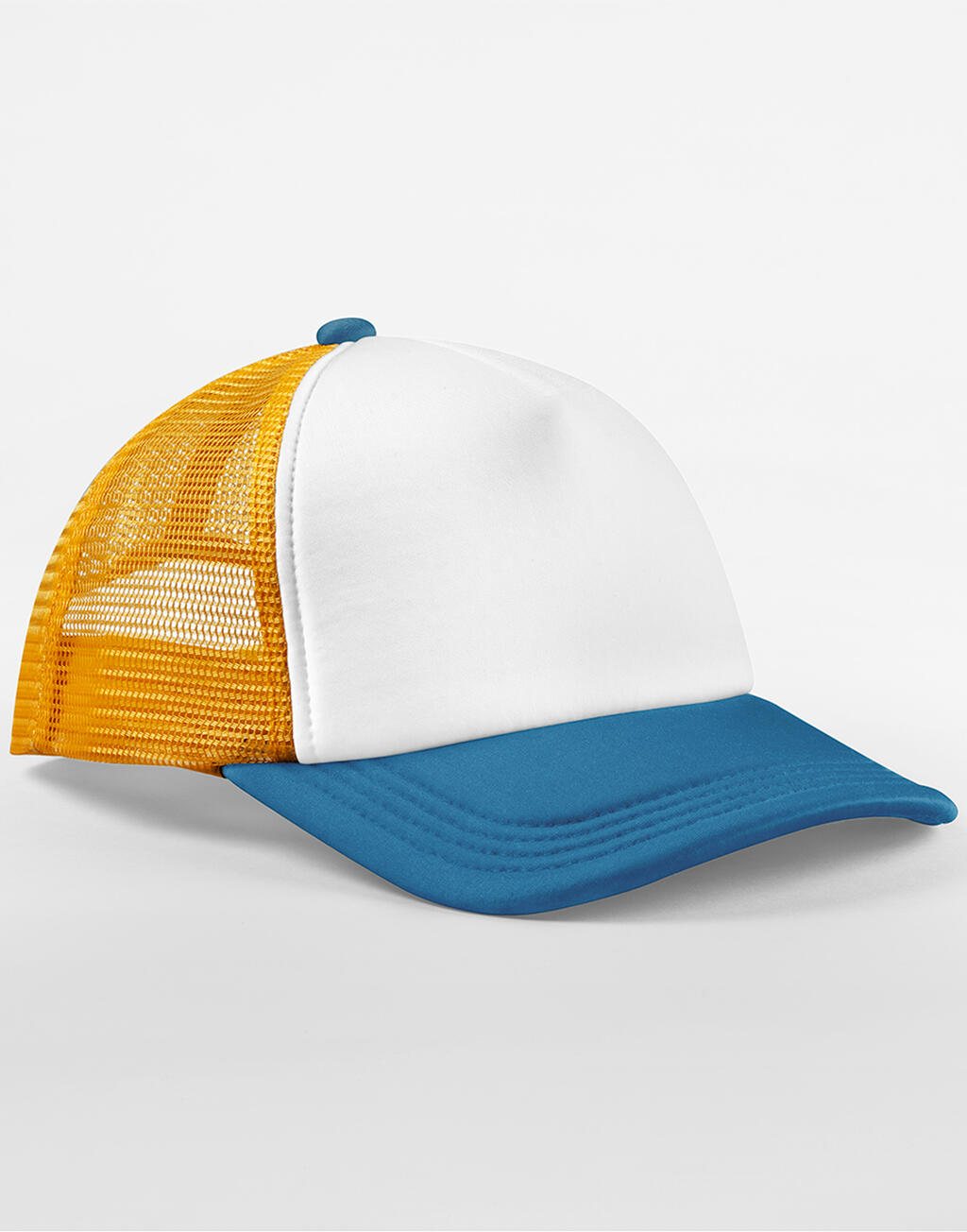 Gorra Trucker Retro de 5 paneles Sunflower/Heritage Blue