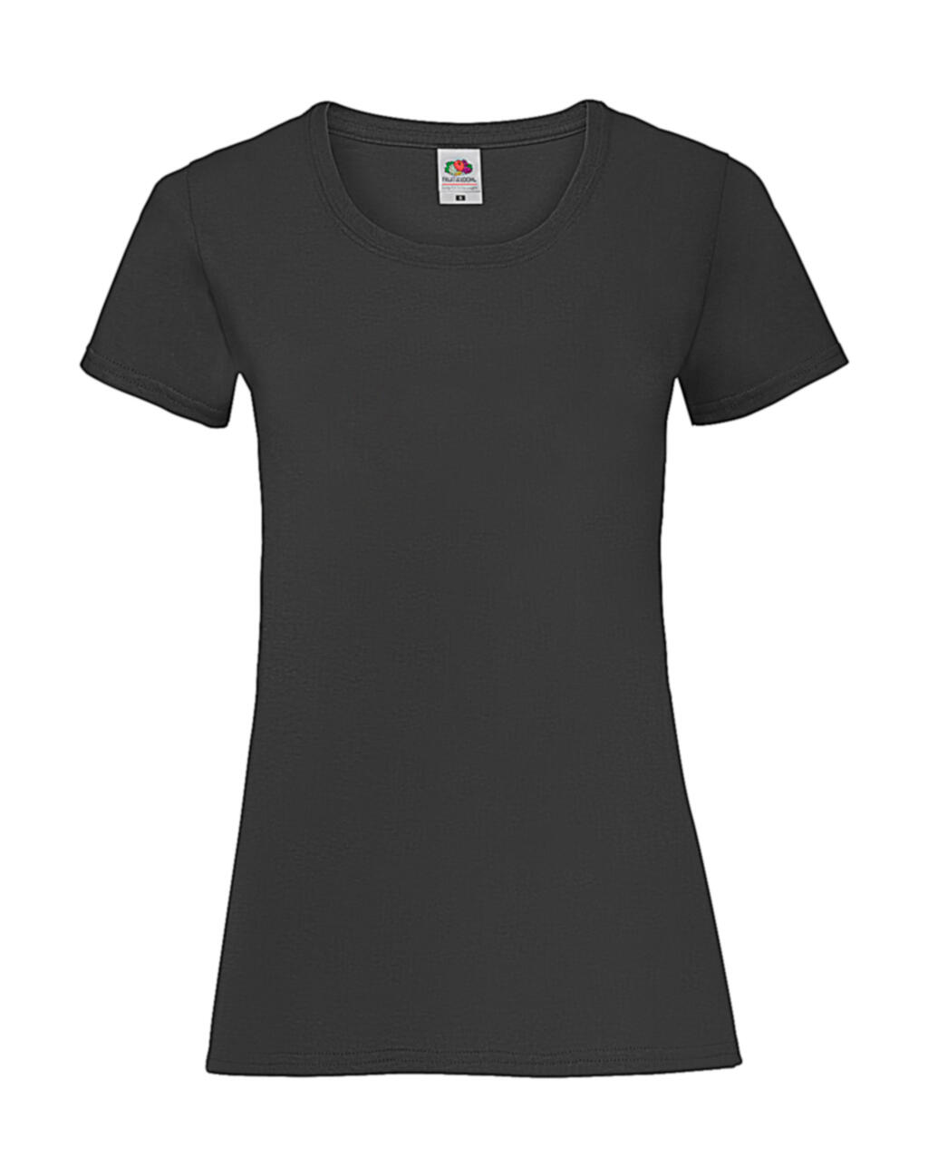 Camiseta Valueweight corte femenino Black