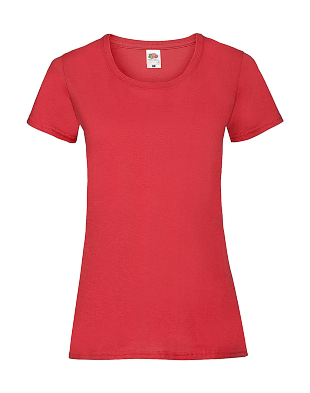 Camiseta Valueweight corte femenino Red