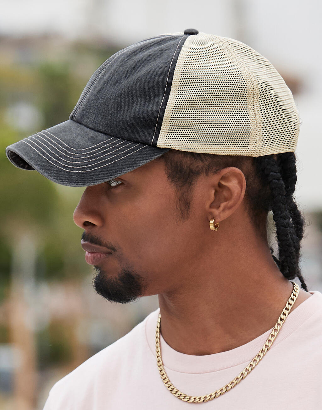  Beechfield Gorra Trucker Vintage de 6 panelesotro