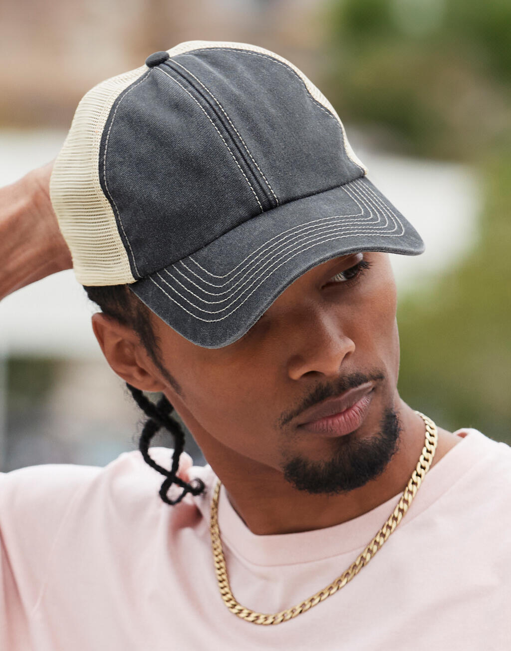  Beechfield Gorra Trucker Vintage de 6 panelesotro