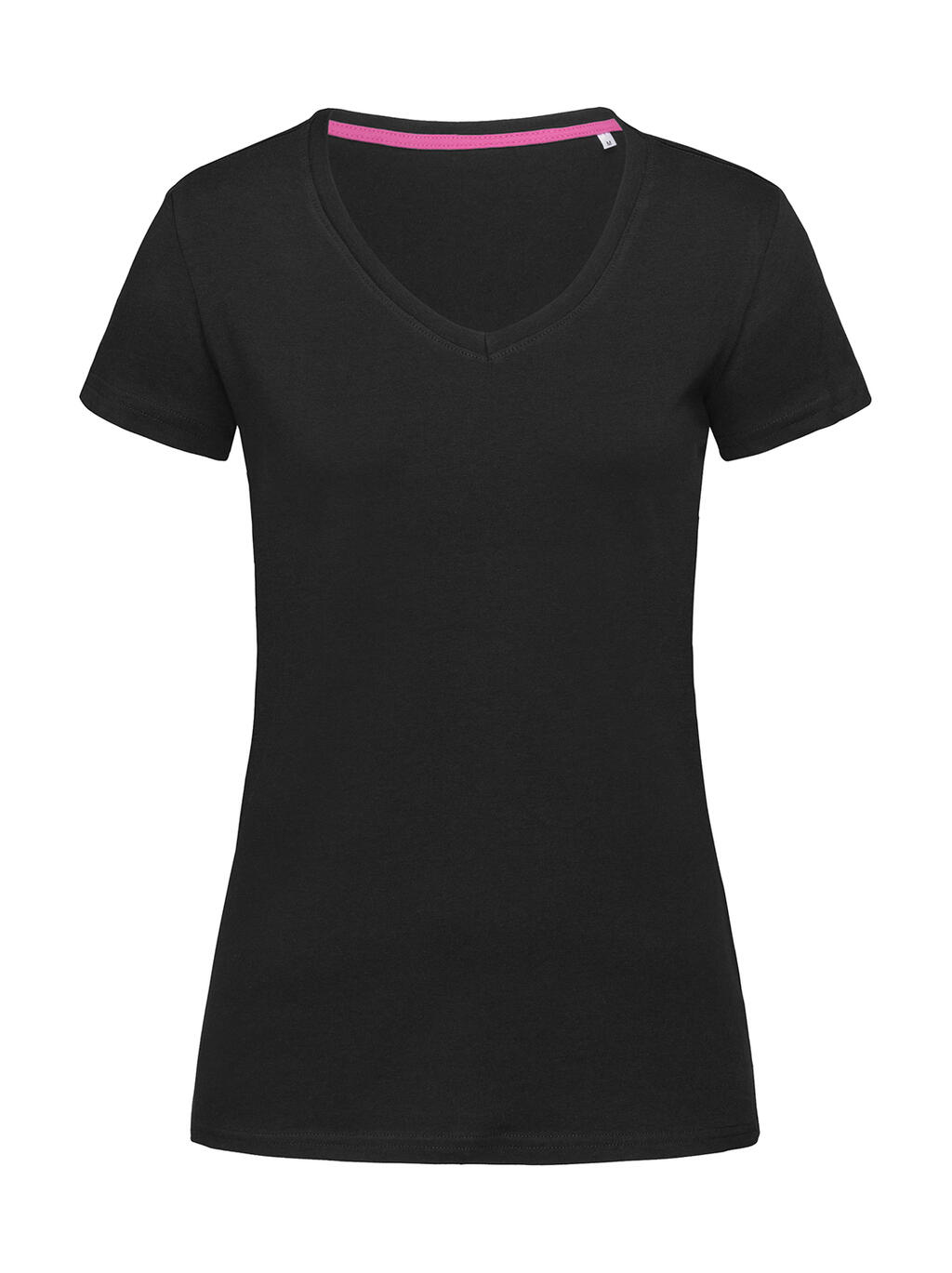 Stretch-T V-neck for women Black Opal