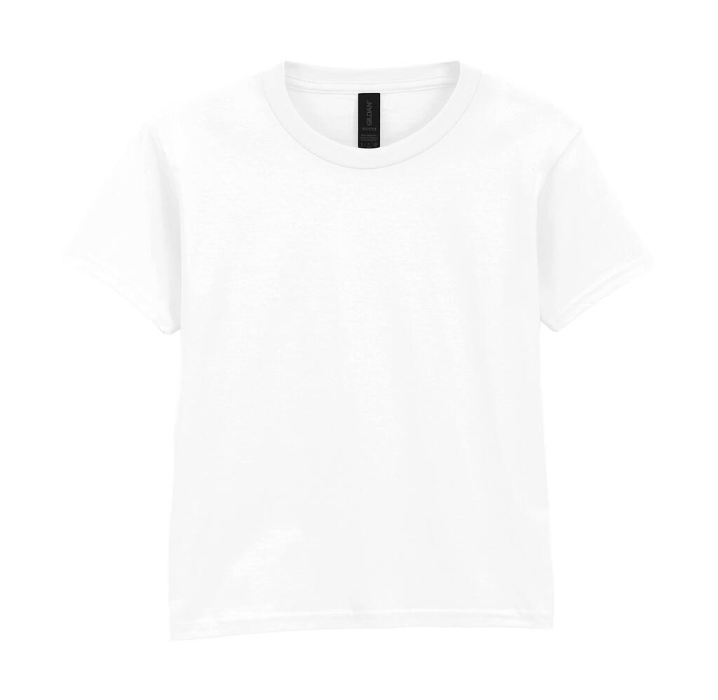 Camiseta Softstyle ring-spun Niño  White
