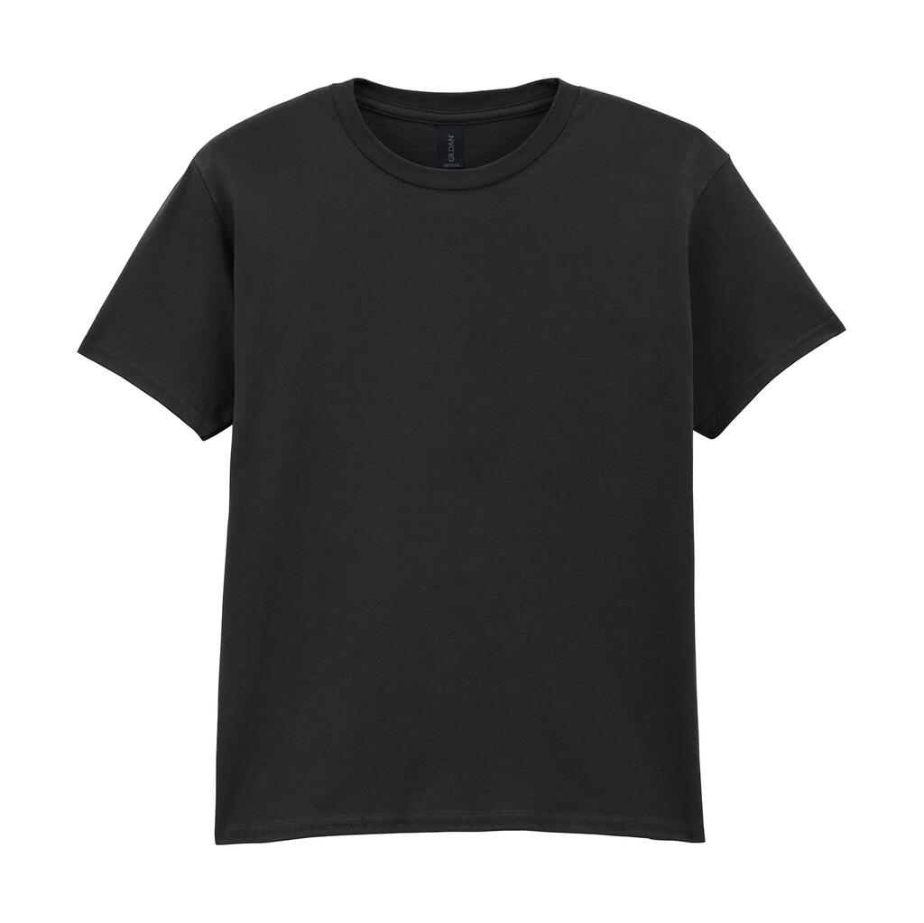 Camiseta Softstyle ring-spun Niño  Black