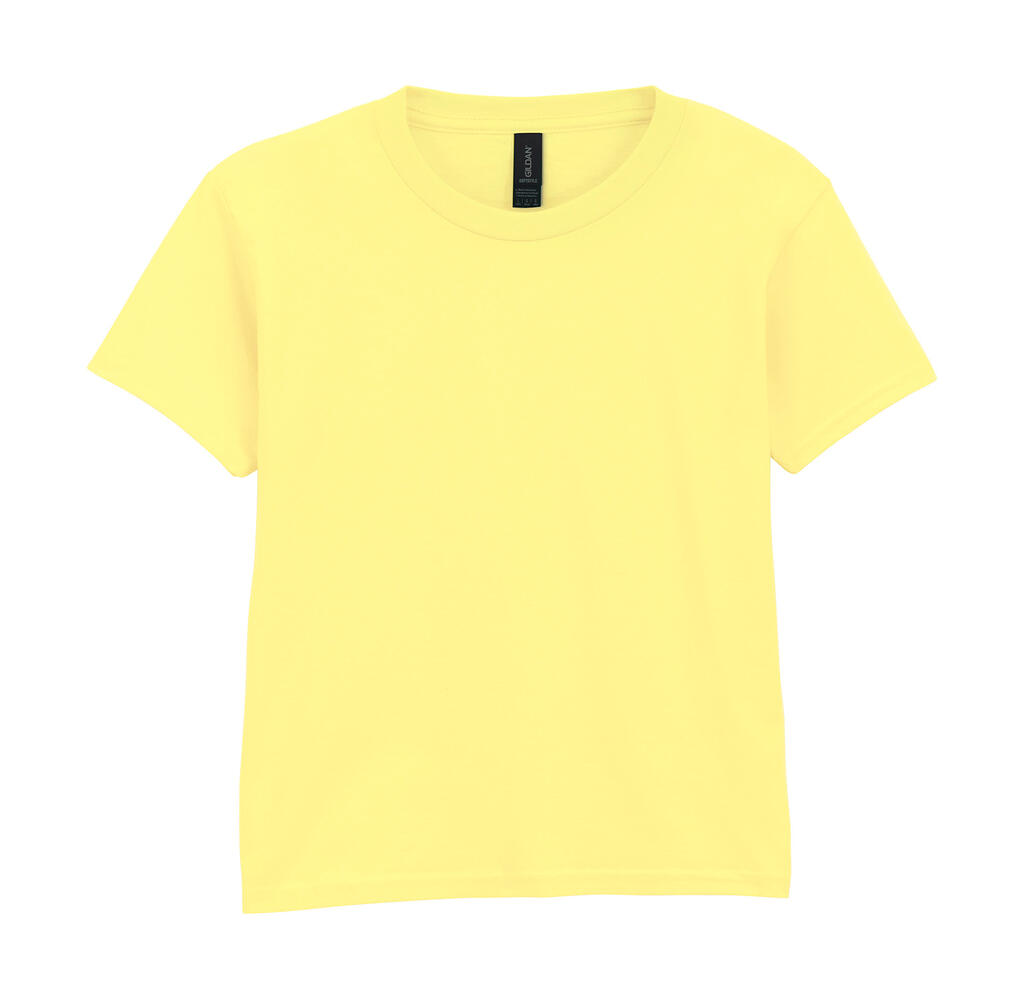 Camiseta Softstyle ring-spun Niño  Cornsilk