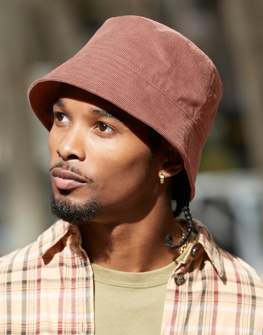 Beechfield Gorro Bucket Cord EarthAware® Orgánica