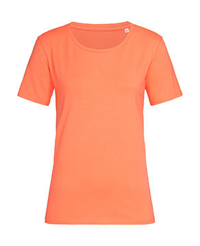 Stretch-T Relaxed for women Salmon