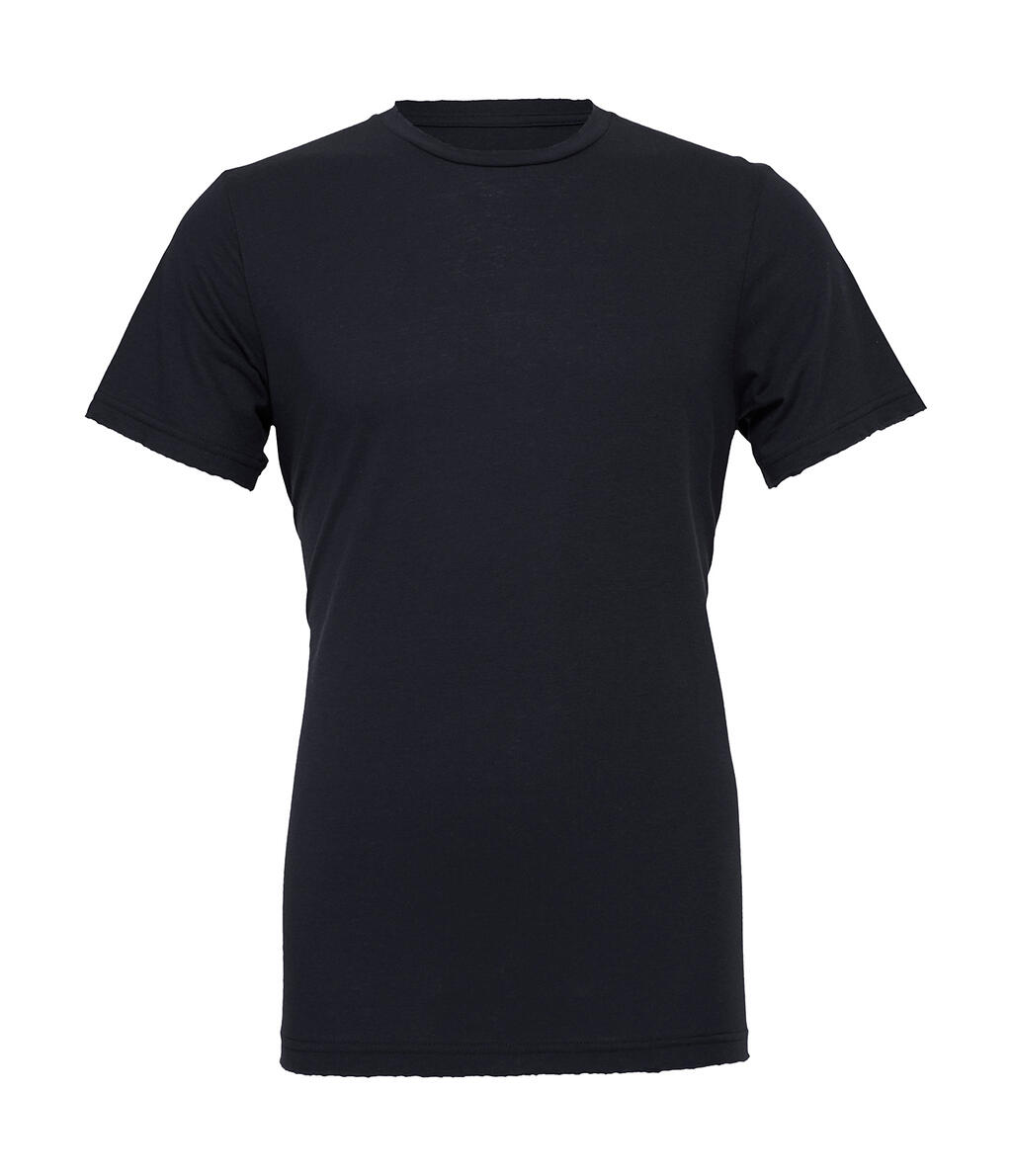 Camiseta triblend 135gr manga corta unisex Solid Navy Triblend