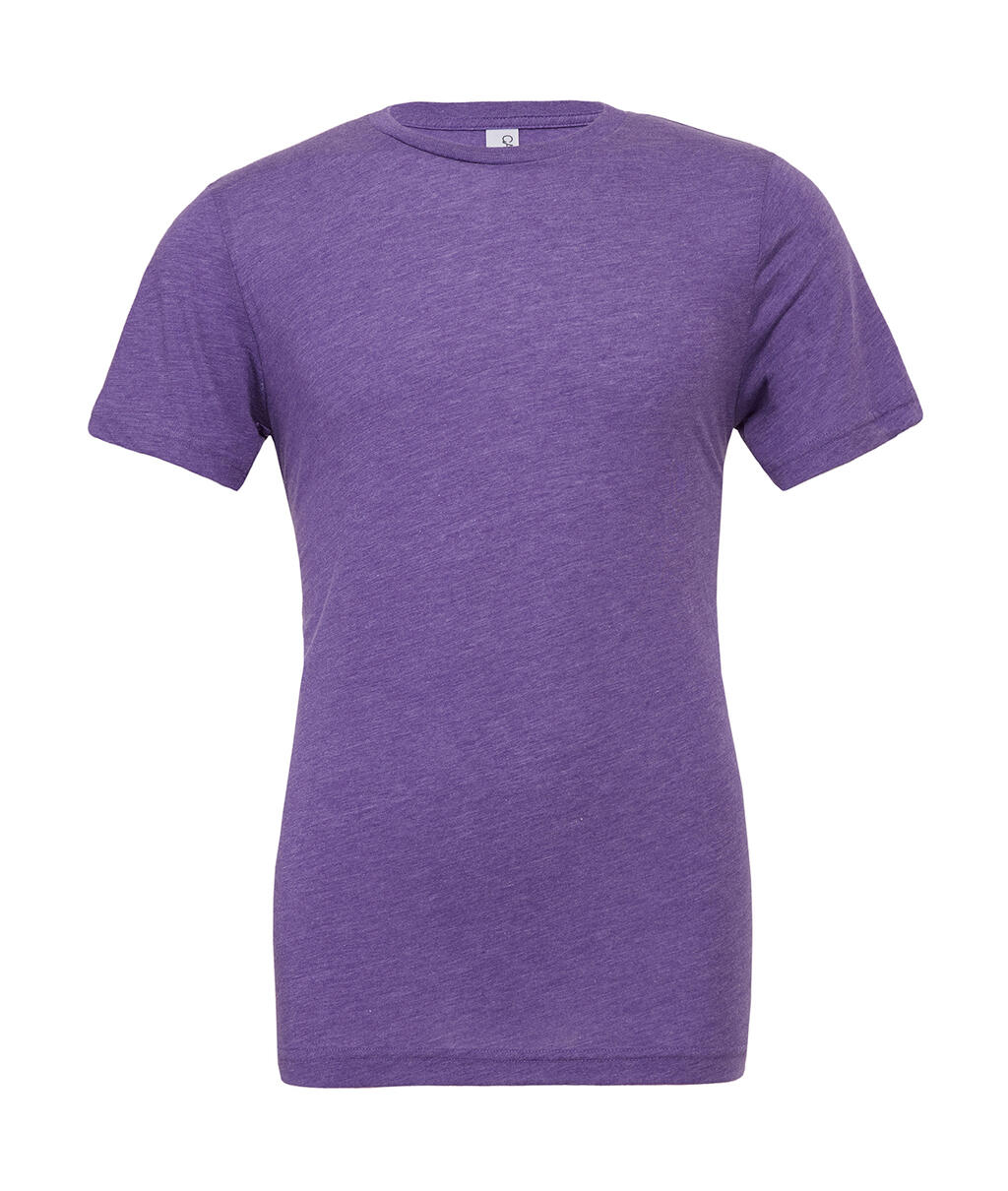Camiseta triblend 135gr manga corta unisex Purple Triblend