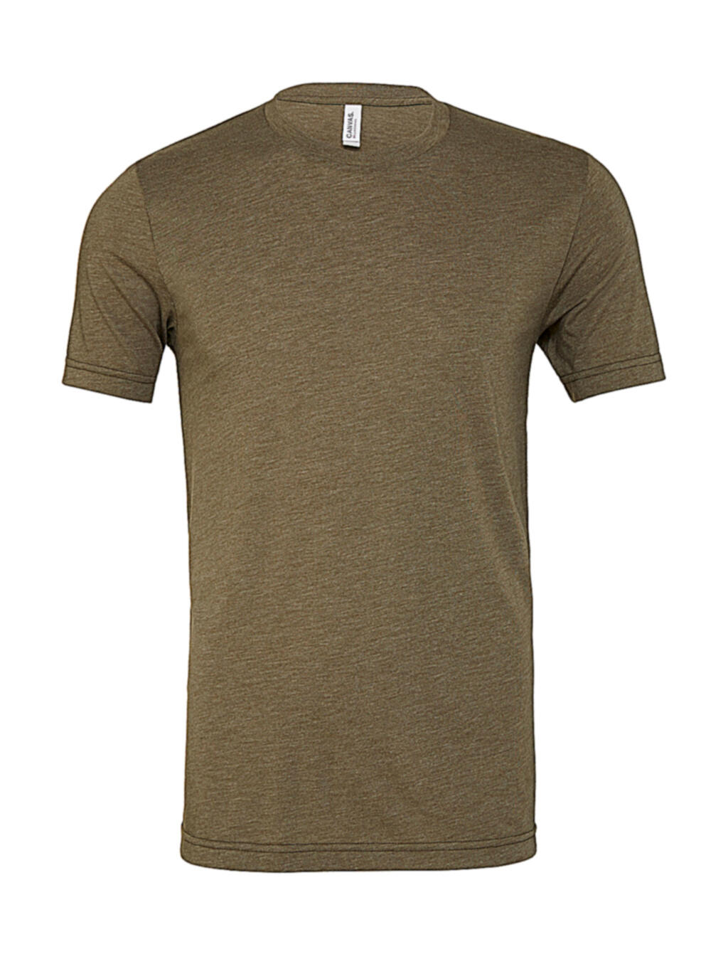 Camiseta triblend 135gr manga corta unisex Olive Triblend