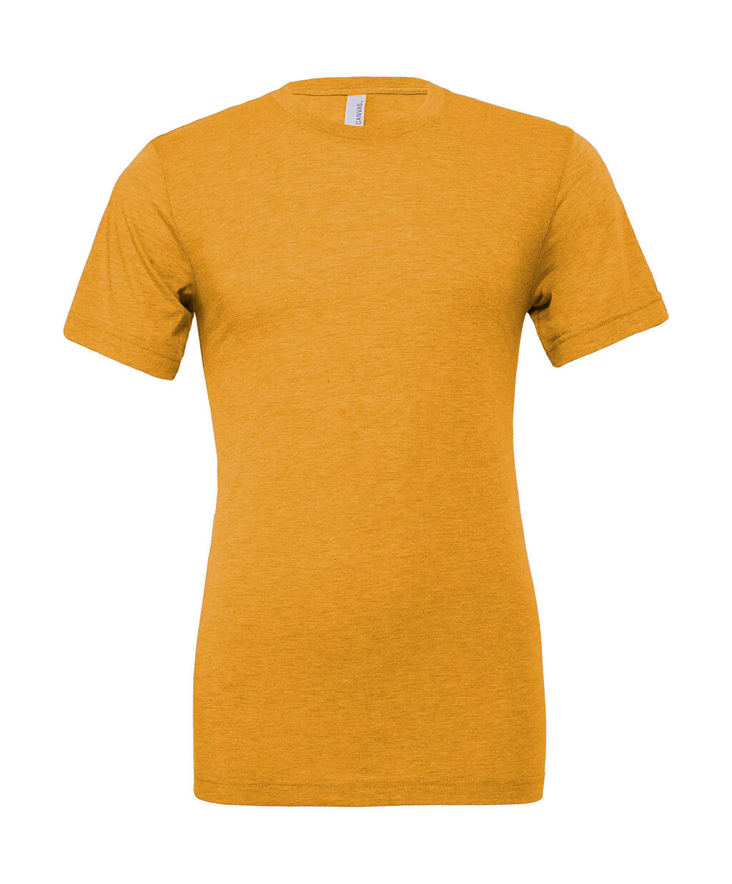 Camiseta triblend 135gr manga corta unisex Mustard Triblend