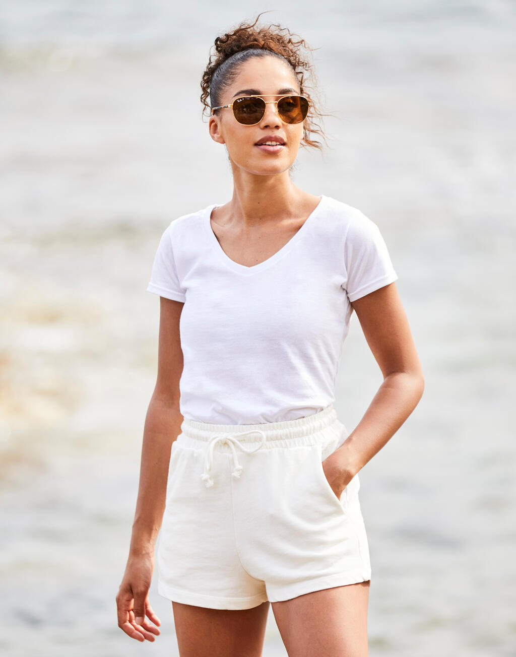 Camiseta Iconic cuello V 150 mujer