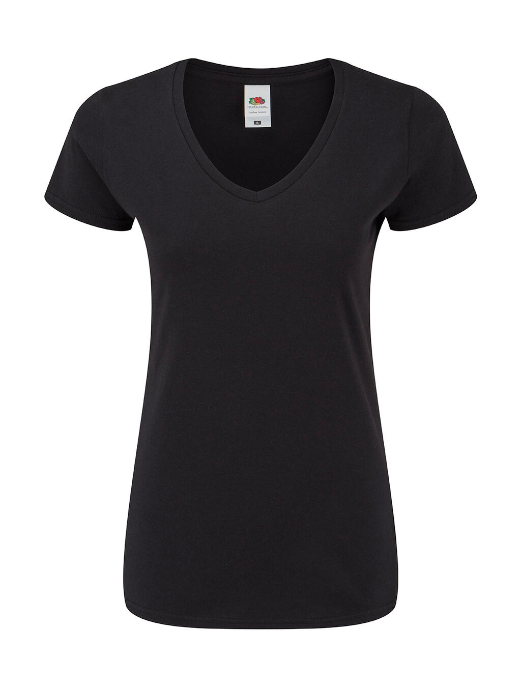 Camiseta Iconic cuello V 150 mujer Black