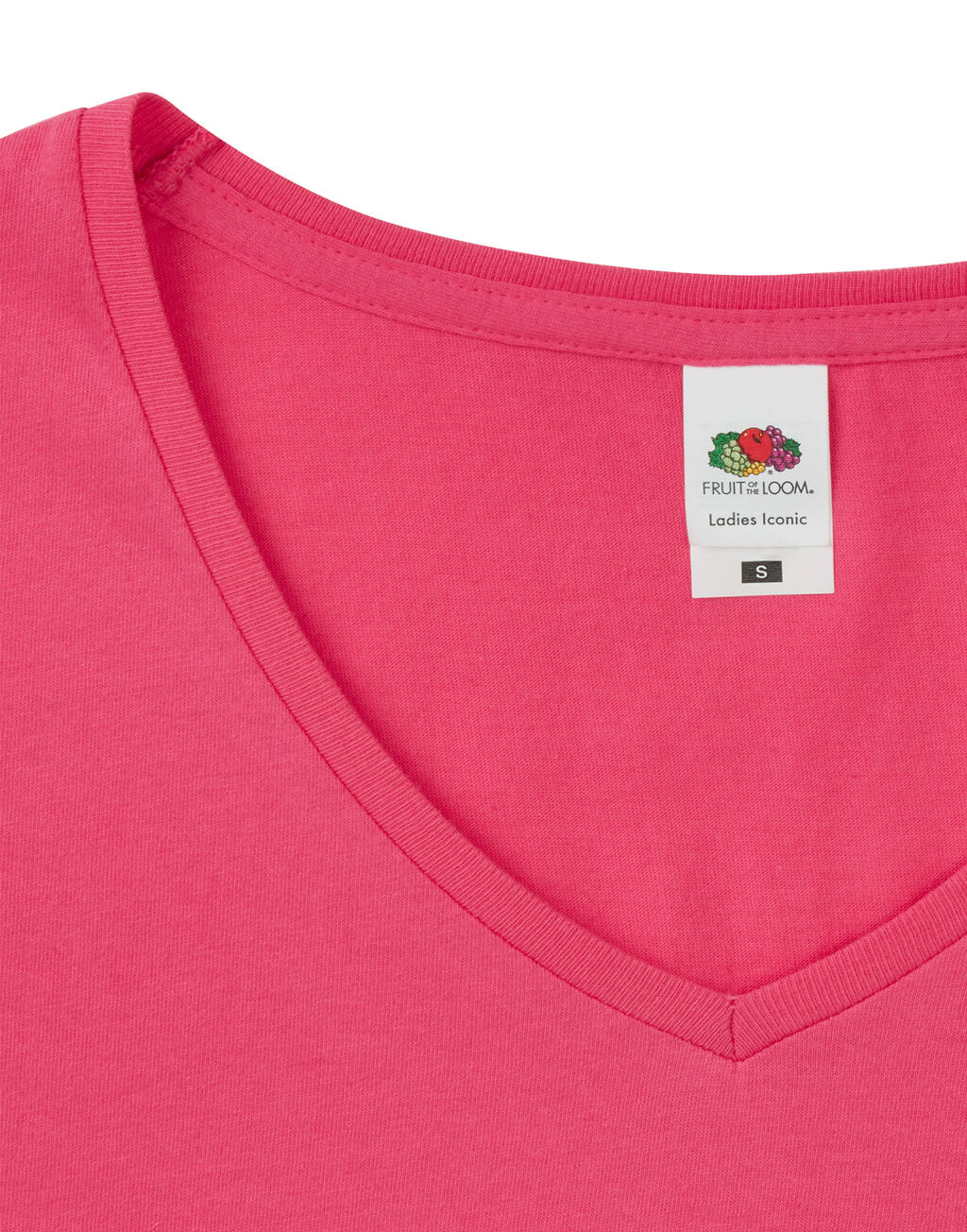  Fruit of the Loom Camiseta Iconic cuello V 150 mujerotro