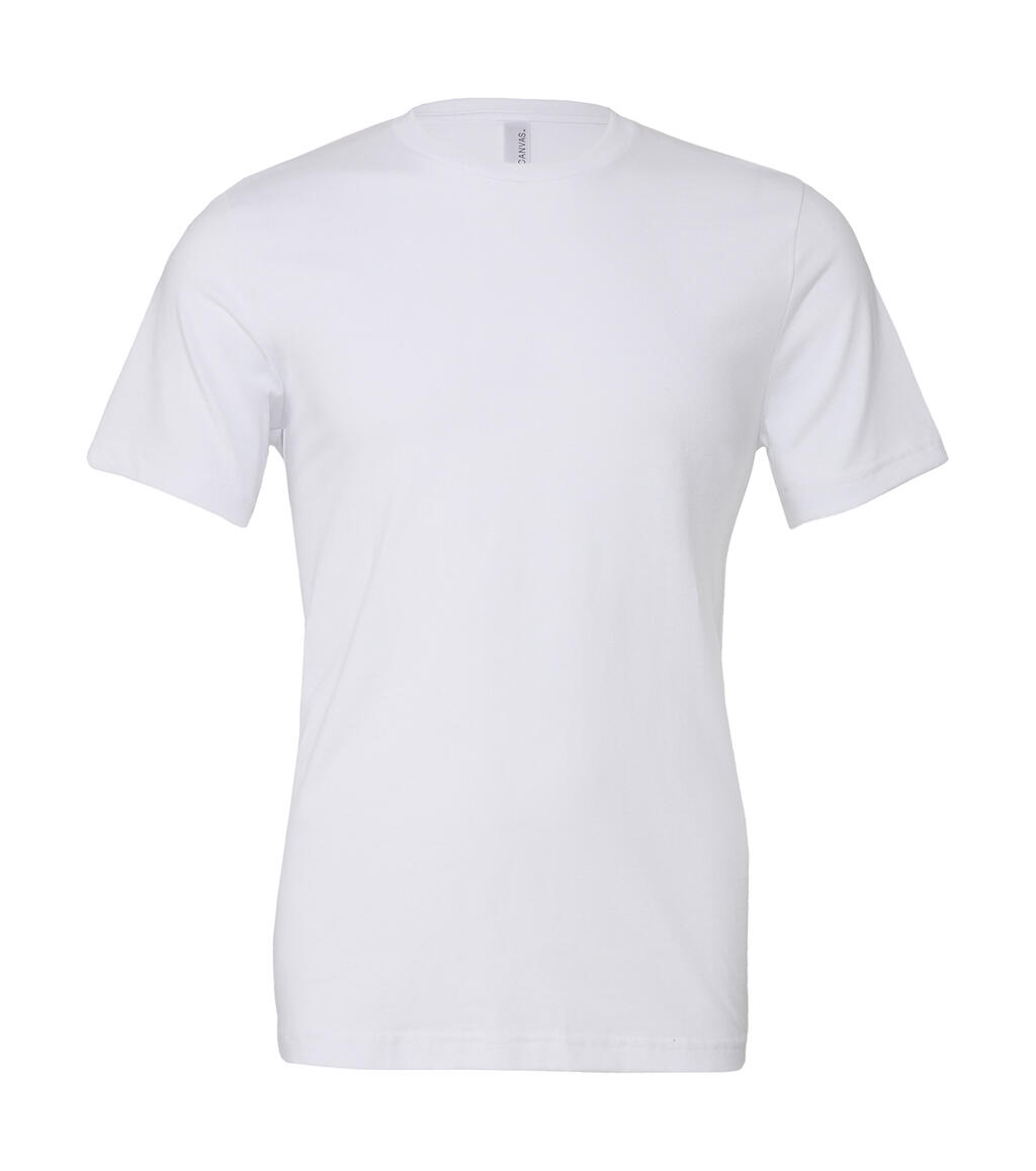Camiseta Jersey manga corta unisex  White