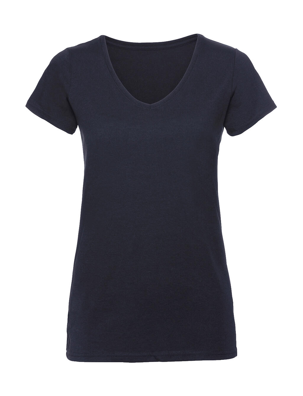 Camiseta HD cuello V mujer French Navy