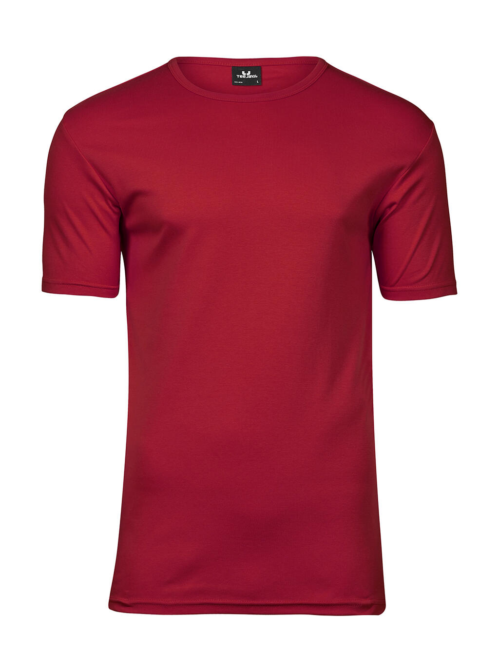 Camiseta orgánica Interlock hombre Deep Red