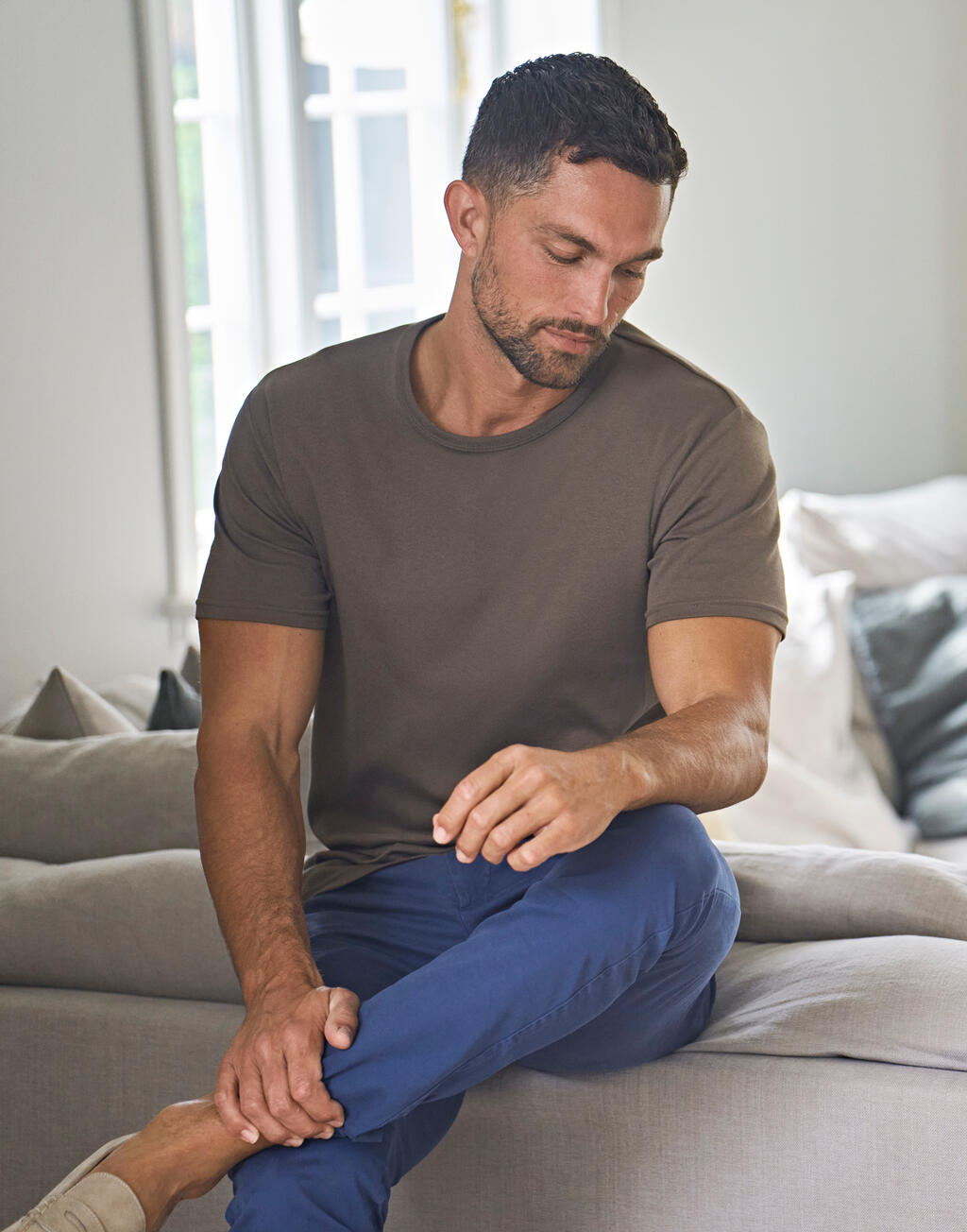  Tee Jays Camiseta orgánica Interlock hombreotro