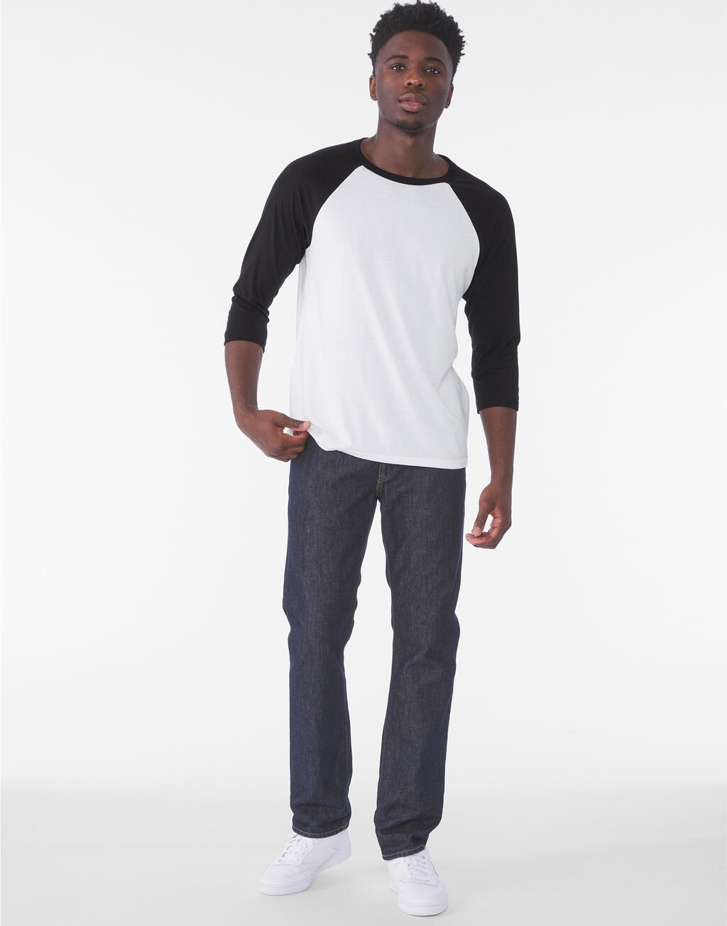  Bella Camiseta Baseball manga 3/4 unisexotro