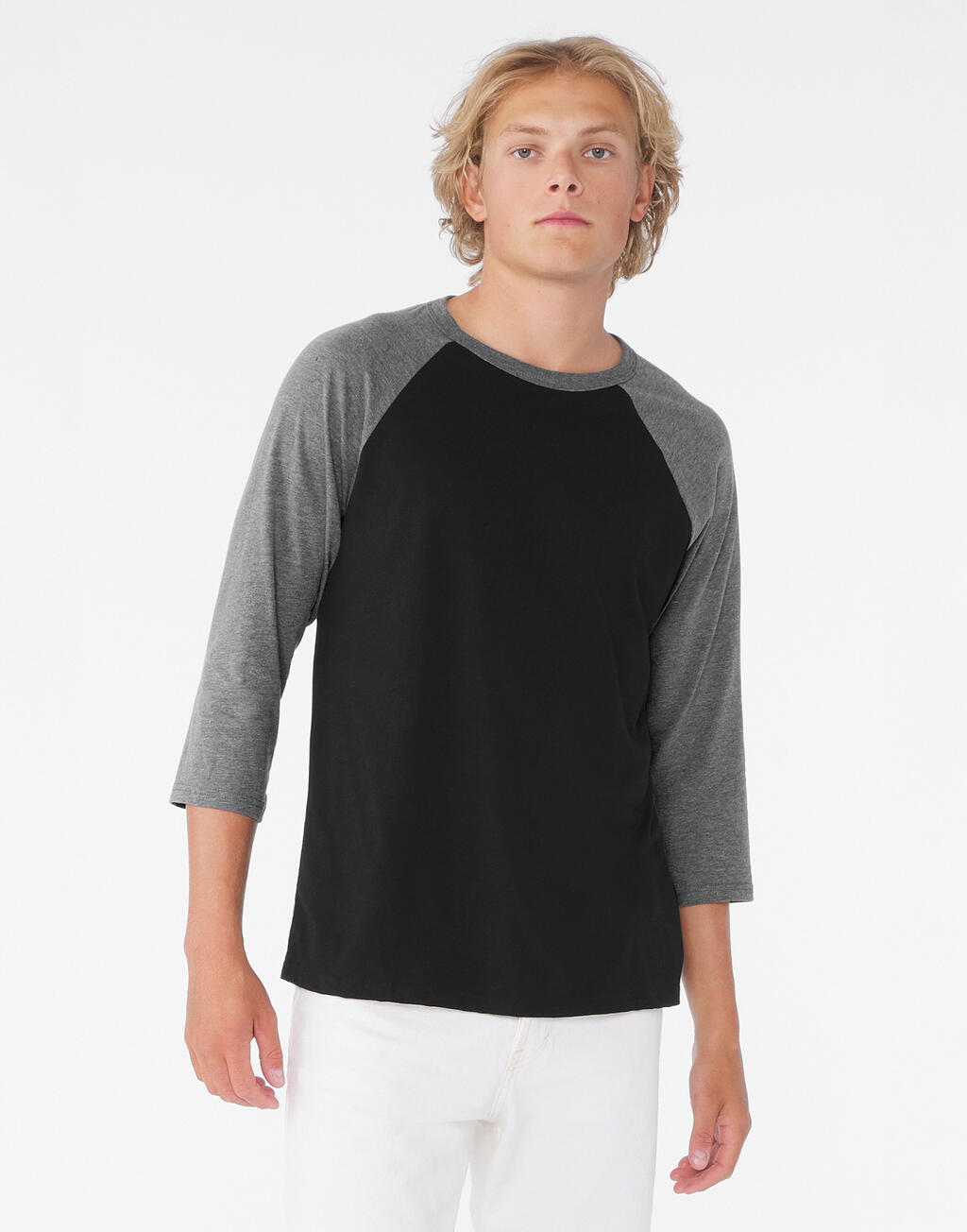  Bella Camiseta Baseball manga 3/4 unisexotro