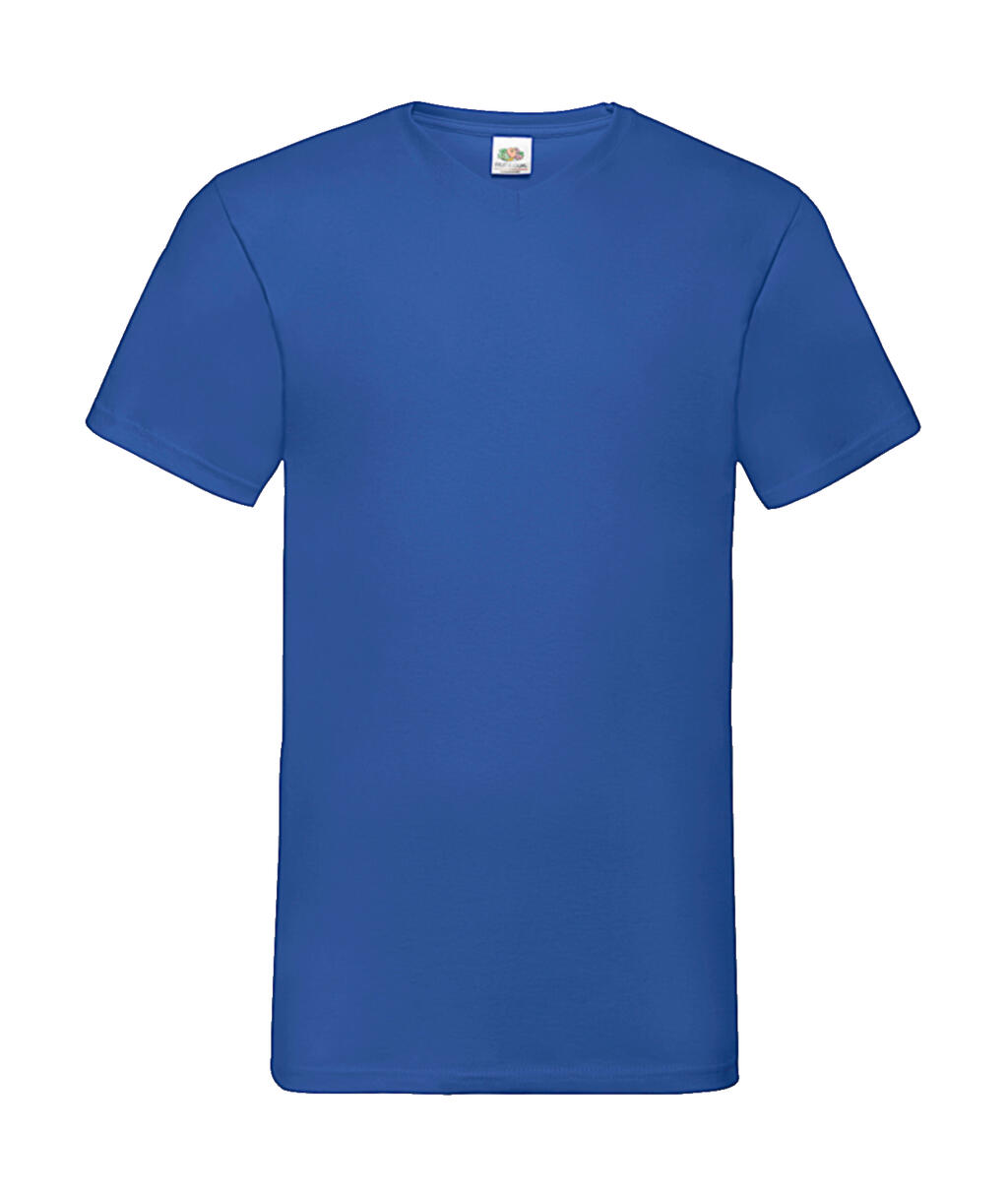 Camiseta cuello V Valueweight  Royal